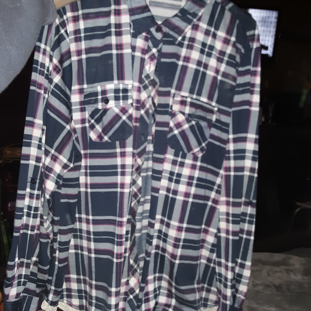 Plaid Button Up